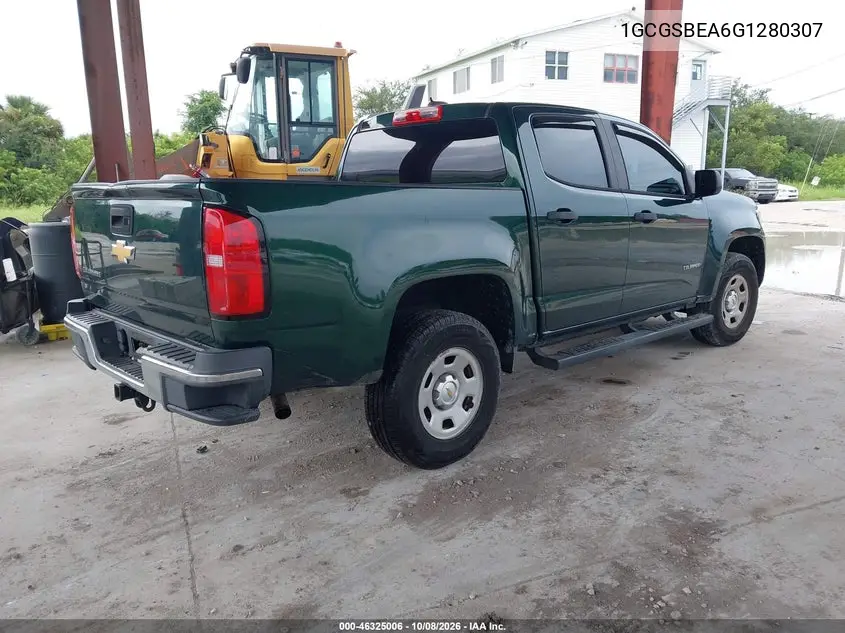 2016 CHEVROLET COLORADO VIN 1GCGSBEA6G1280307 — фото 4