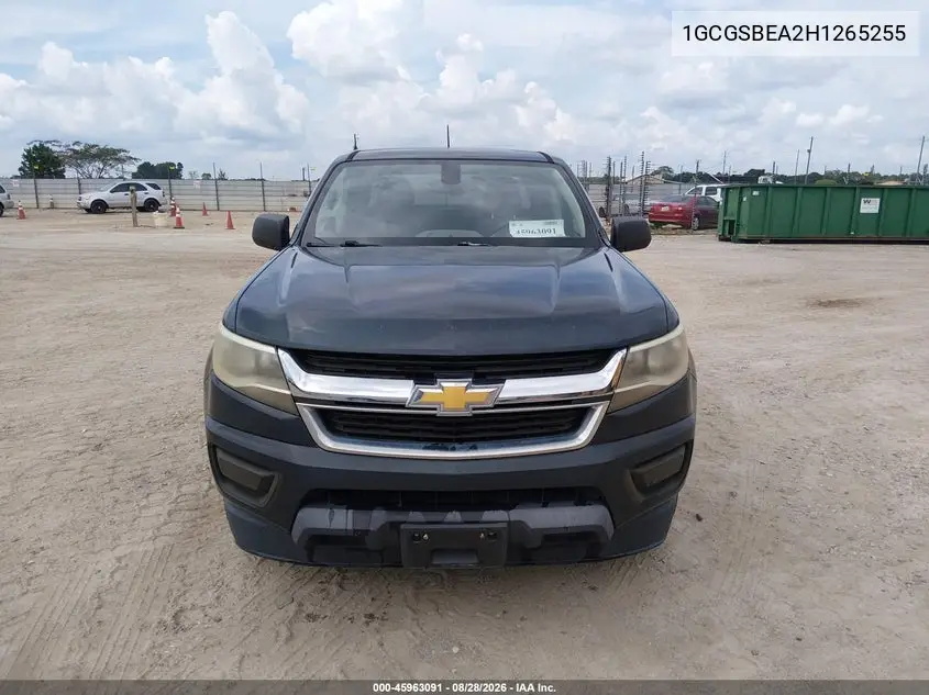 2017 CHEVROLET COLORADO VIN 1GCGSBEA2H1265255 — фото 16