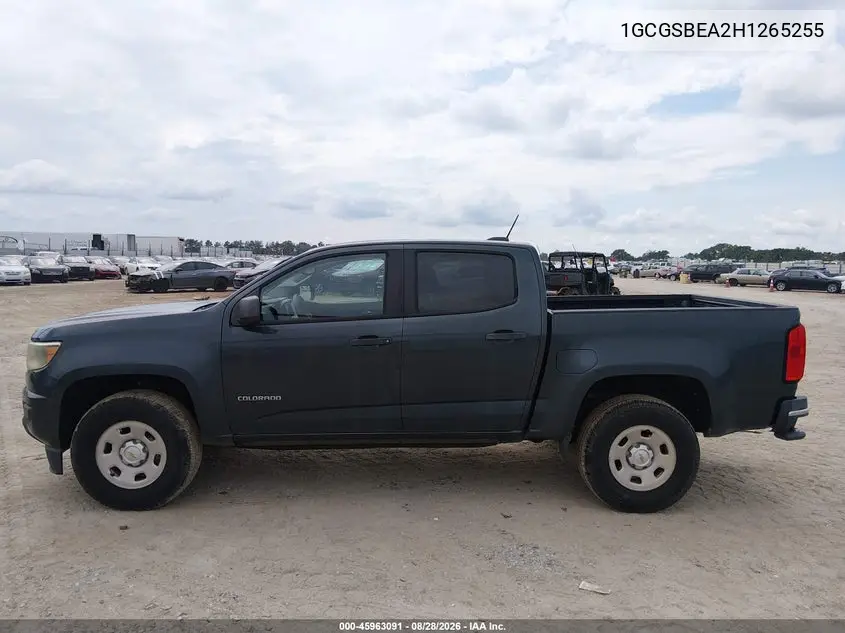 2017 CHEVROLET COLORADO VIN 1GCGSBEA2H1265255 — фото 18