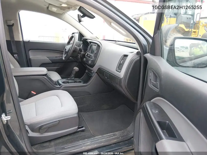 2017 CHEVROLET COLORADO VIN 1GCGSBEA2H1265255 — фото 5