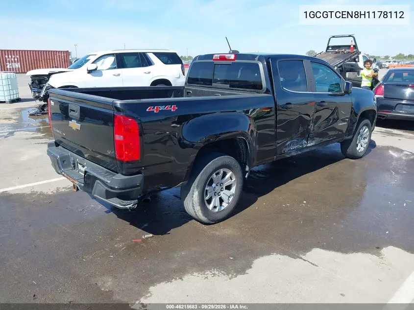 2017 CHEVROLET COLORADO VIN 1GCGTCEN8H1178112 — фото 4