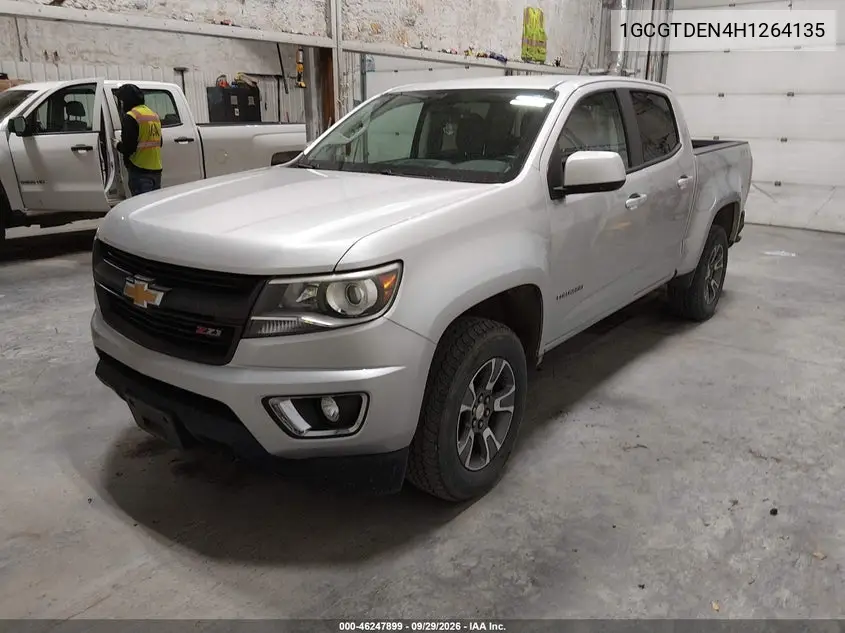 2017 CHEVROLET COLORADO VIN 1GCGTDEN4H1264135 — фото 2
