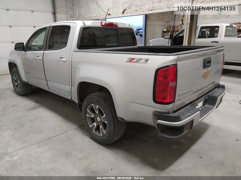 2017 CHEVROLET COLORADO VIN 1GCGTDEN4H1264135 — фото 3