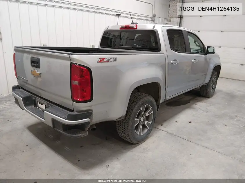 2017 CHEVROLET COLORADO VIN 1GCGTDEN4H1264135 — фото 4