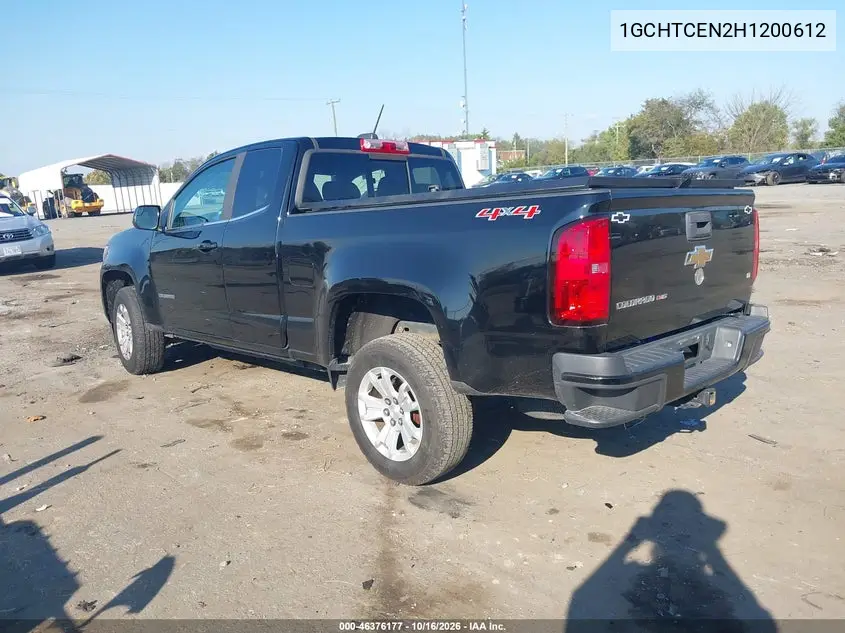 2017 CHEVROLET COLORADO VIN 1GCHTCEN2H1200612 — фото 3