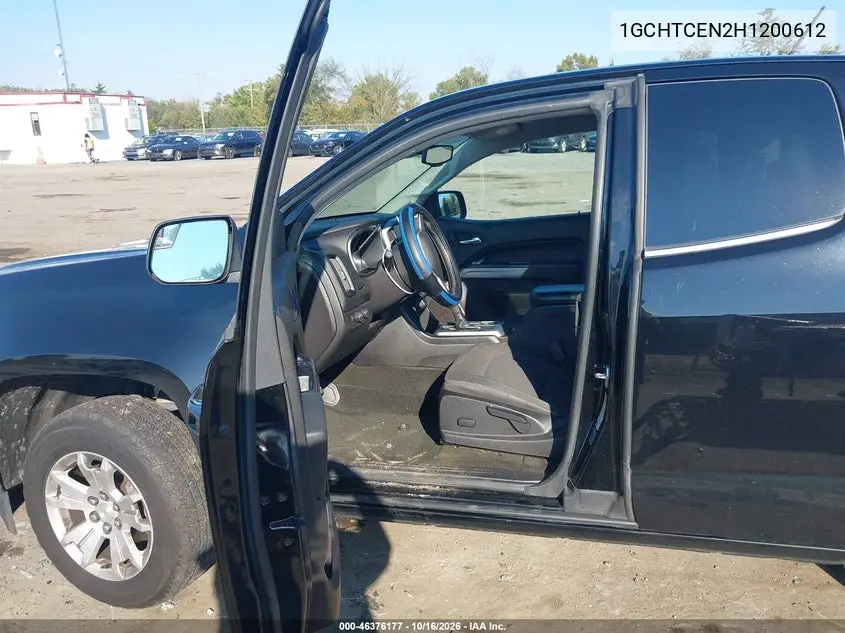 2017 CHEVROLET COLORADO VIN 1GCHTCEN2H1200612 — фото 5