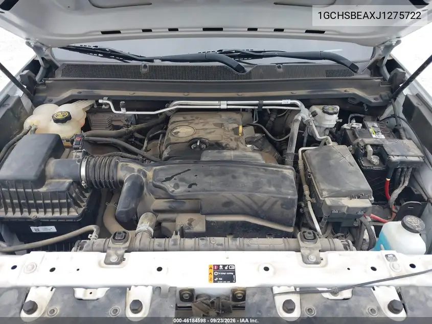 2018 CHEVROLET COLORADO VIN 1GCHSBEAXJ1275722 — фото 10