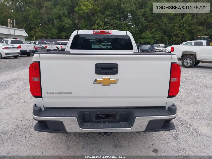 2018 CHEVROLET COLORADO VIN 1GCHSBEAXJ1275722 — фото 17
