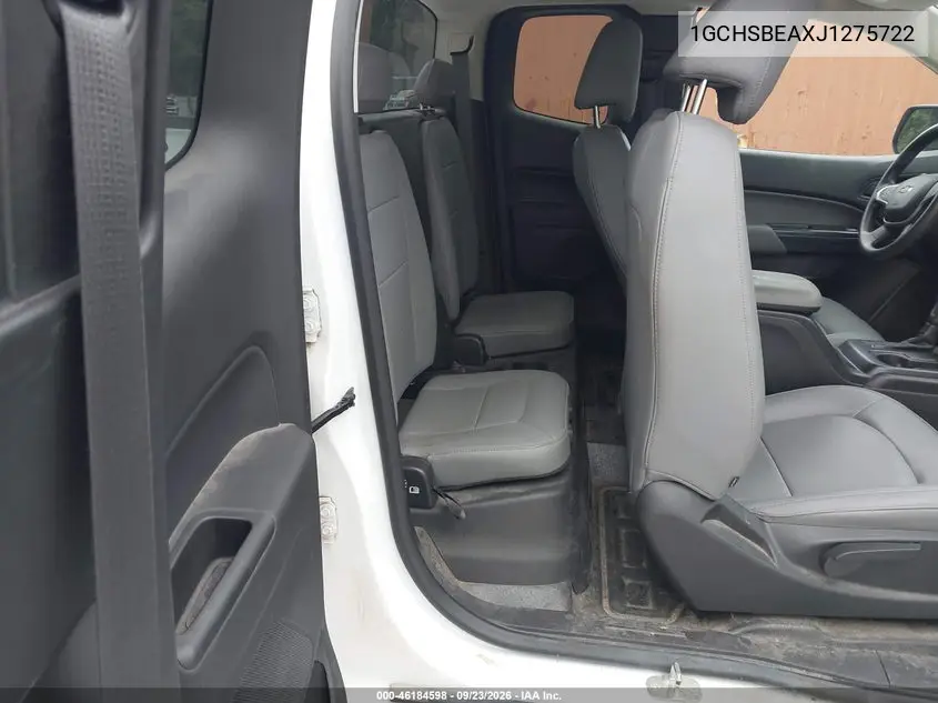 2018 CHEVROLET COLORADO VIN 1GCHSBEAXJ1275722 — фото 8