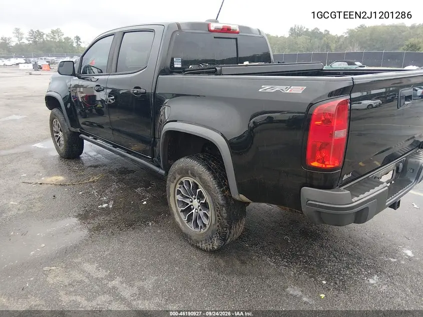 2018 CHEVROLET COLORADO VIN 1GCGTEEN2J1201286 — фото 3