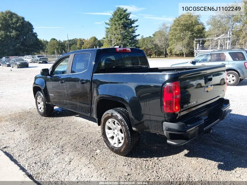 2018 CHEVROLET COLORADO VIN 1GCGSCEN6J1102249 — фото 3