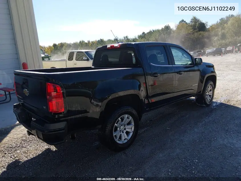 2018 CHEVROLET COLORADO VIN 1GCGSCEN6J1102249 — фото 4