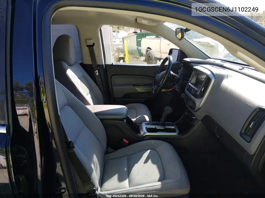 2018 CHEVROLET COLORADO VIN 1GCGSCEN6J1102249 — фото 5