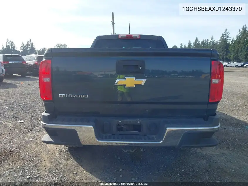 2018 CHEVROLET COLORADO VIN 1GCHSBEAXJ1243370 — фото 16