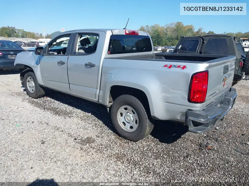 2018 CHEVROLET COLORADO VIN 1GCGTBEN8J1233142 — фото 3