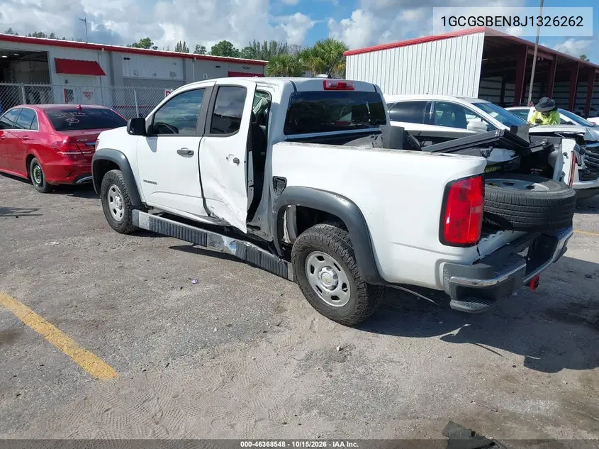 2018 CHEVROLET COLORADO VIN 1GCGSBEN8J1326262 — фото 3