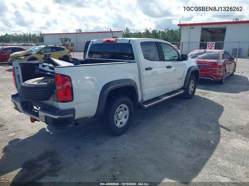 2018 CHEVROLET COLORADO VIN 1GCGSBEN8J1326262 — фото 4