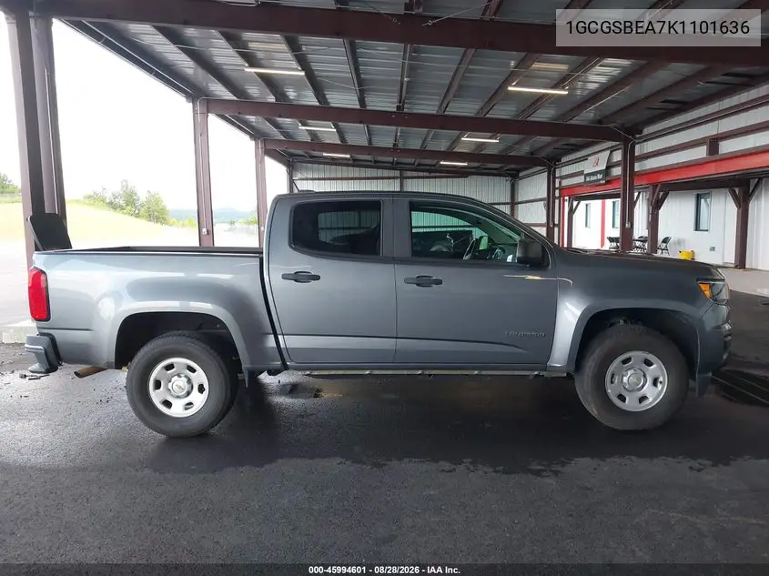 2019 CHEVROLET COLORADO VIN 1GCGSBEA7K1101636 — фото 18