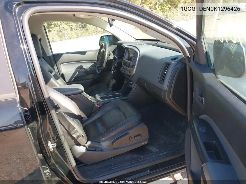 2019 CHEVROLET COLORADO VIN 1GCGTDEN0K1296426 — фото 5