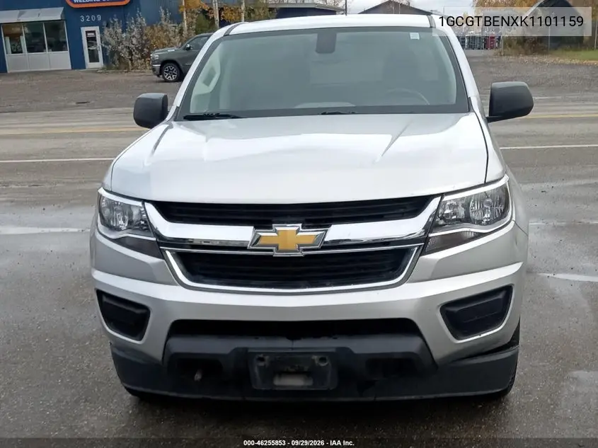 2019 CHEVROLET COLORADO VIN 1GCGTBENXK1101159 — фото 11