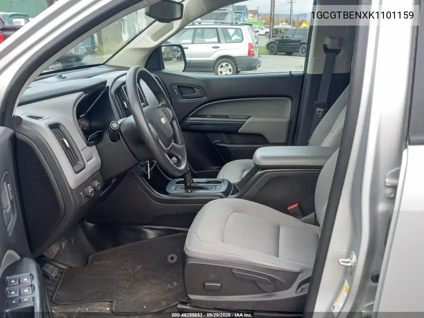 2019 CHEVROLET COLORADO VIN 1GCGTBENXK1101159 — фото 4