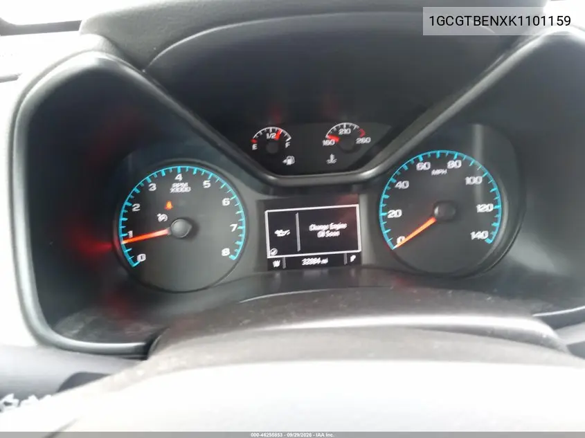 2019 CHEVROLET COLORADO VIN 1GCGTBENXK1101159 — фото 6