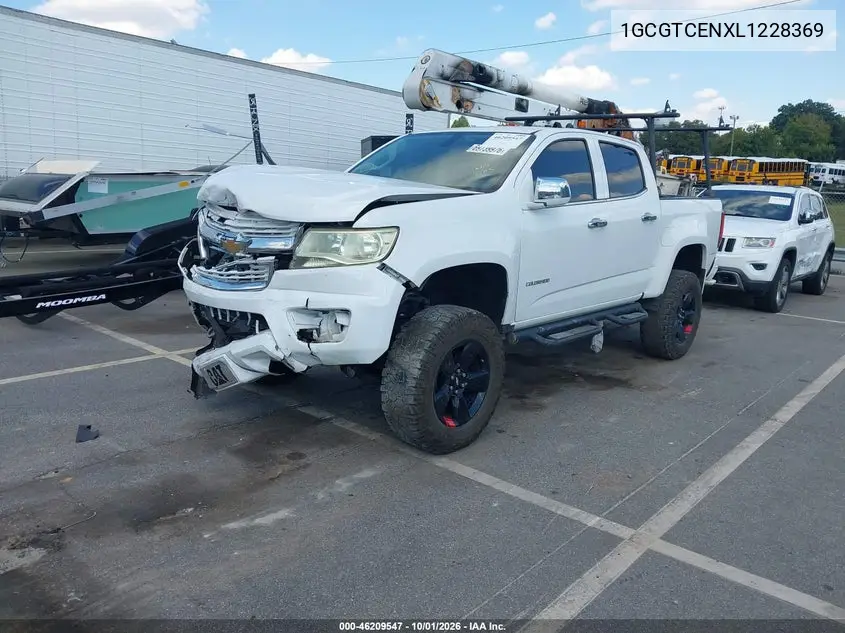 2020 CHEVROLET COLORADO VIN 1GCGTCENXL1228369 — фото 2