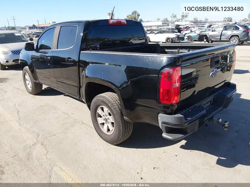 2020 CHEVROLET COLORADO VIN 1GCGSBEN9L1233480 — фото 3