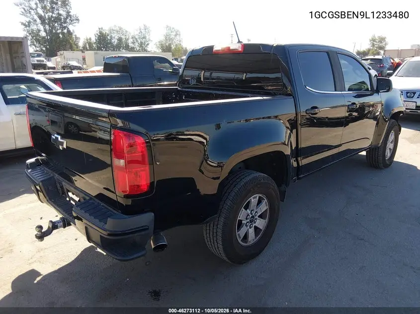 2020 CHEVROLET COLORADO VIN 1GCGSBEN9L1233480 — фото 4