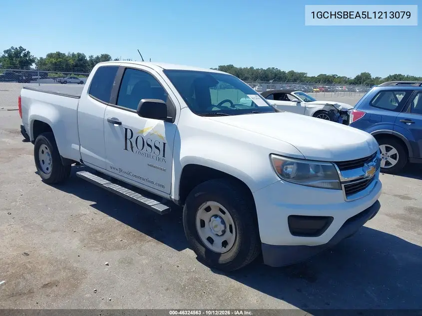 CHEVROLET COLORADO 2020, VIN 1GCHSBEA5L1213079