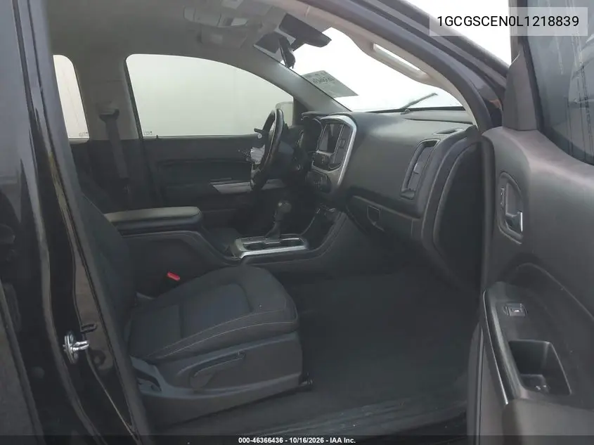 2020 CHEVROLET COLORADO VIN 1GCGSCEN0L1218839 — фото 5
