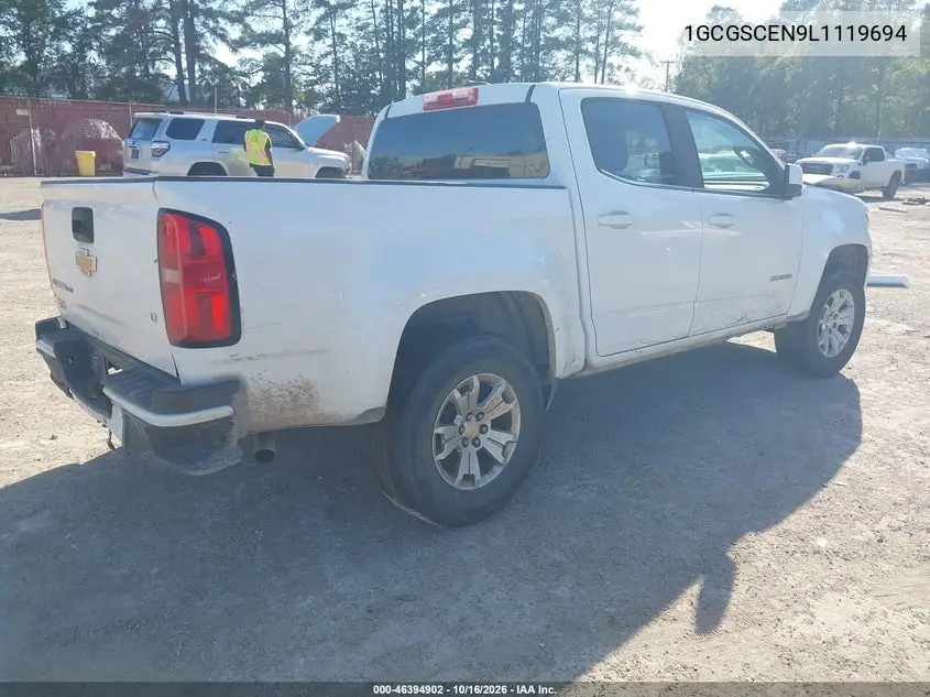 2020 CHEVROLET COLORADO VIN 1GCGSCEN9L1119694 — фото 4