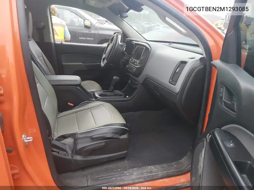 2021 CHEVROLET COLORADO VIN 1GCGTBEN2M1293065 — фото 5