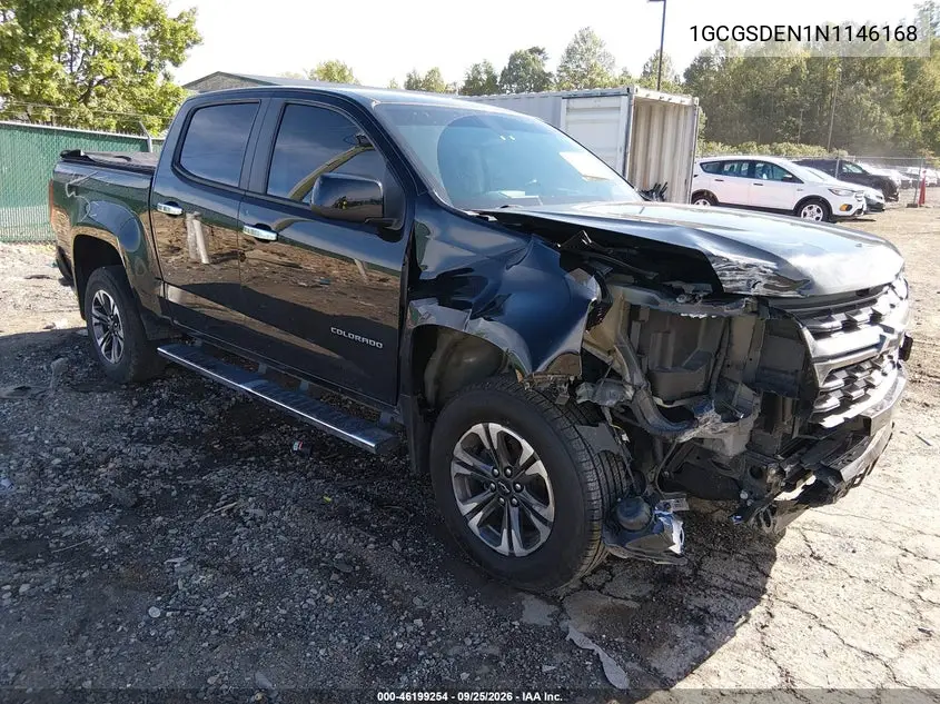 CHEVROLET COLORADO 2022, VIN 1GCGSDEN1N1146168