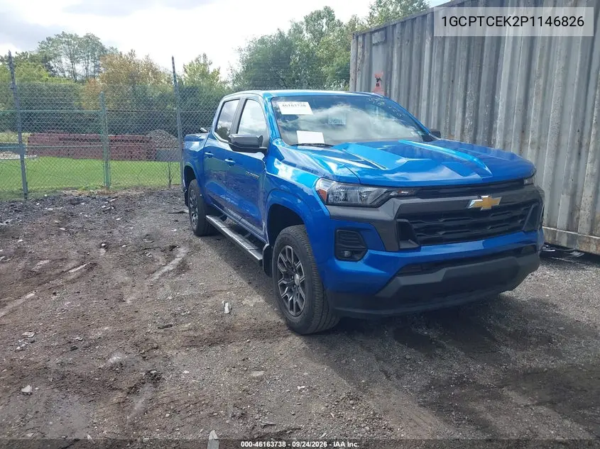 CHEVROLET COLORADO 2023, VIN 1GCPTCEK2P1146826