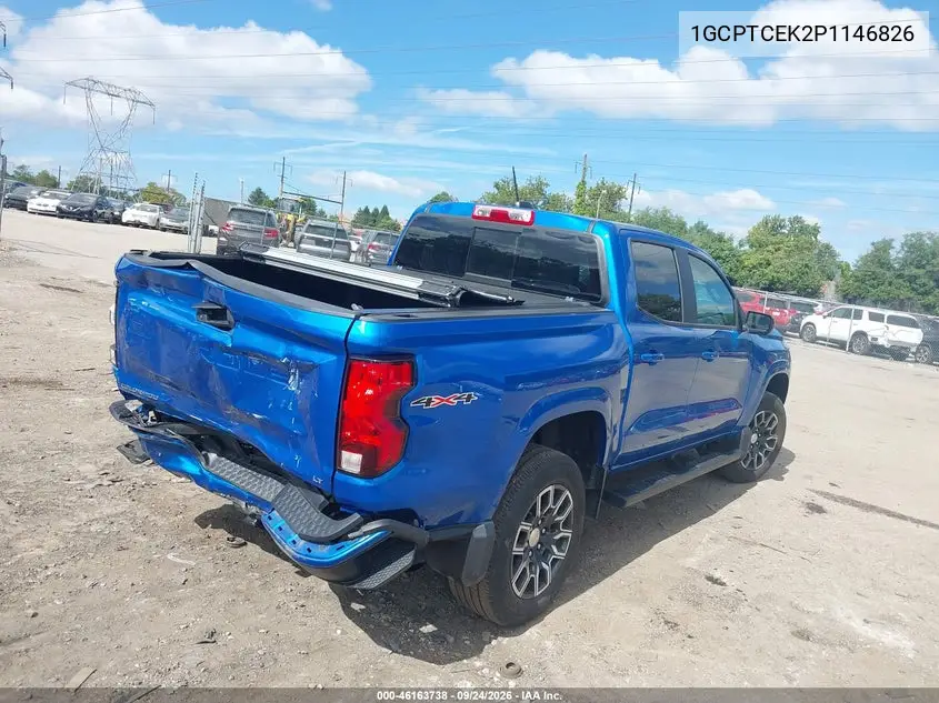 2023 CHEVROLET COLORADO VIN 1GCPTCEK2P1146826 — фото 4