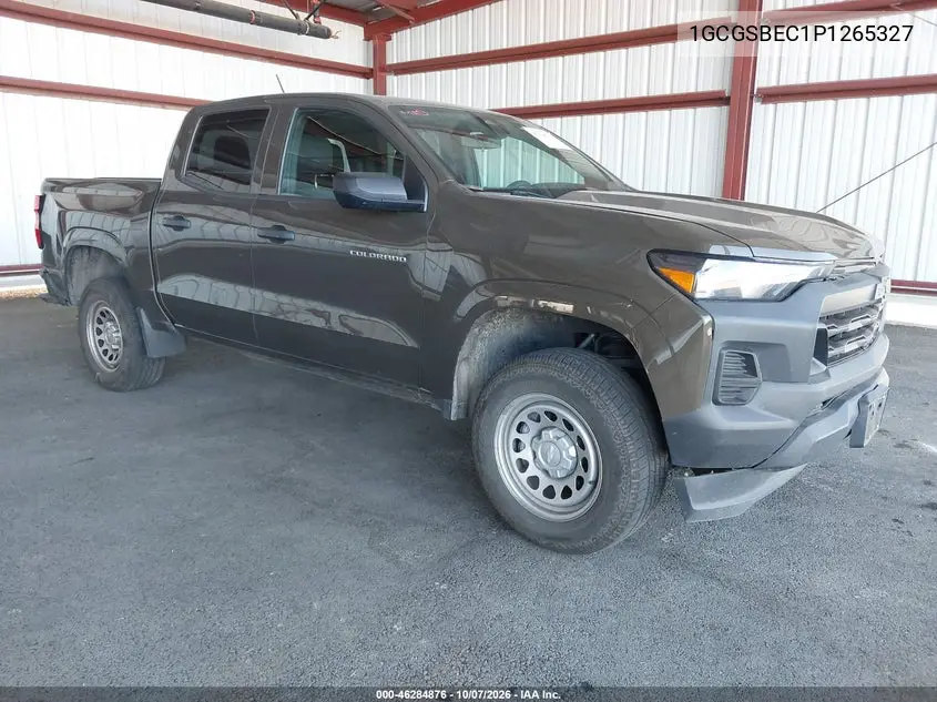 CHEVROLET COLORADO 2023, VIN 1GCGSBEC1P1265327