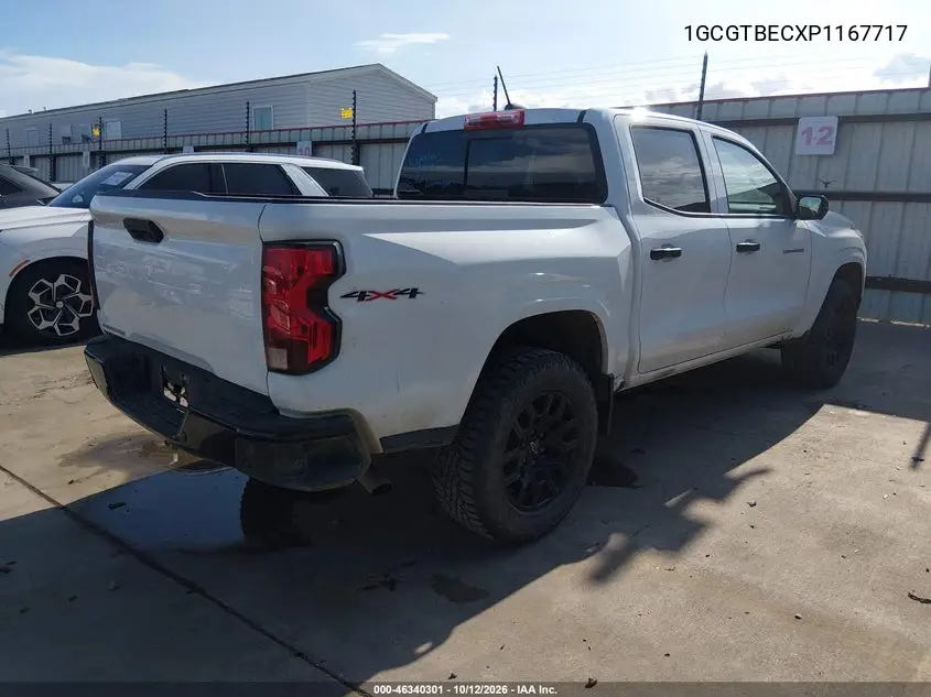 2023 CHEVROLET COLORADO VIN 1GCGTBECXP1167717 — фото 4