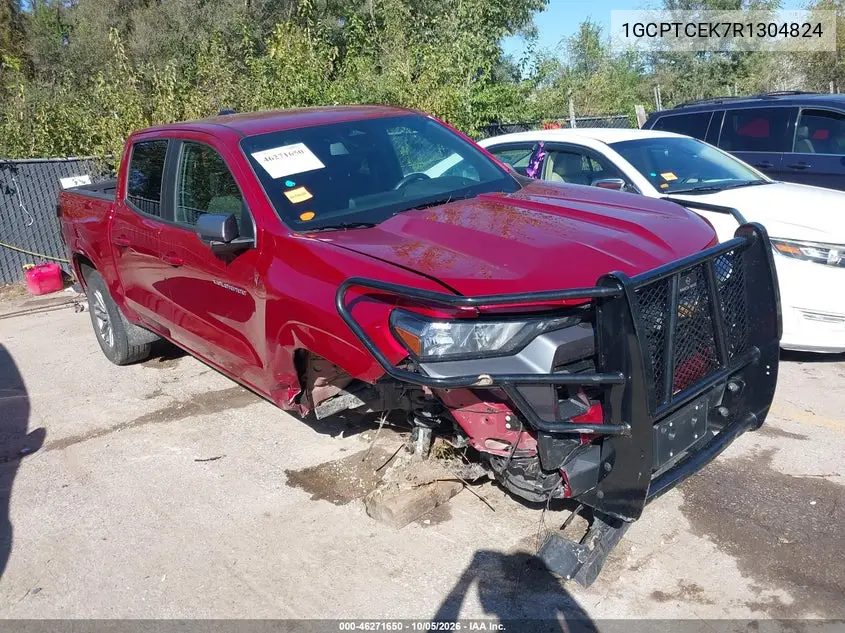 CHEVROLET COLORADO 2024, VIN 1GCPTCEK7R1304824