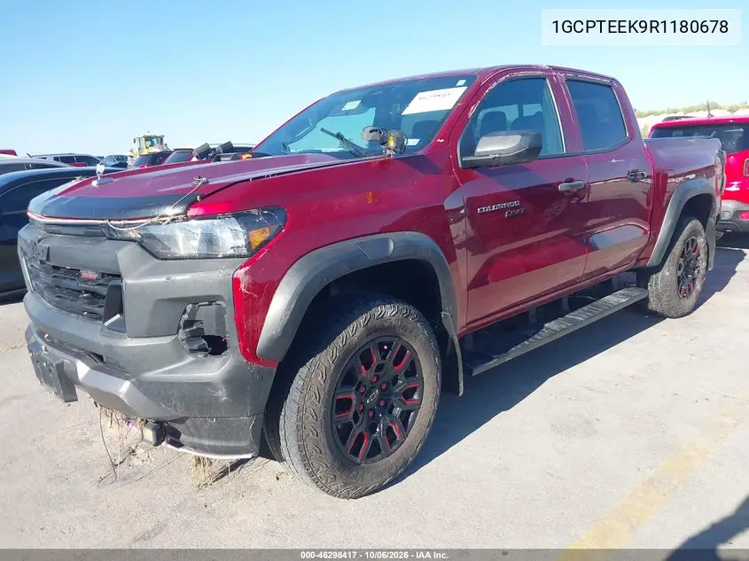 2024 CHEVROLET COLORADO VIN 1GCPTEEK9R1180678 — фото 2