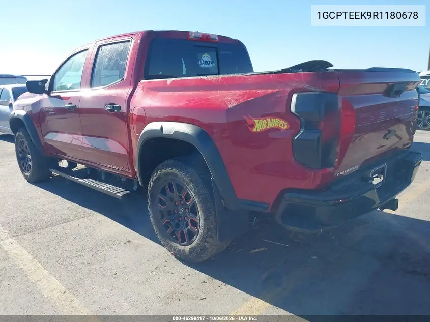 2024 CHEVROLET COLORADO VIN 1GCPTEEK9R1180678 — фото 3