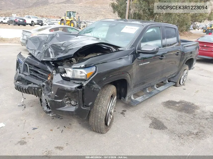 2024 CHEVROLET COLORADO VIN 1GCPSCEK3R1223094 — фото 2