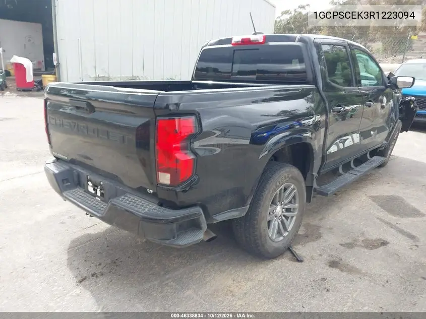 2024 CHEVROLET COLORADO VIN 1GCPSCEK3R1223094 — фото 4