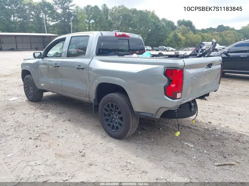 2025 CHEVROLET COLORADO VIN 1GCPSBEK7S1183845 — фото 3