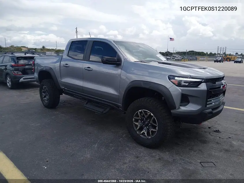 CHEVROLET COLORADO 2025, VIN 1GCPTFEK0S1220089