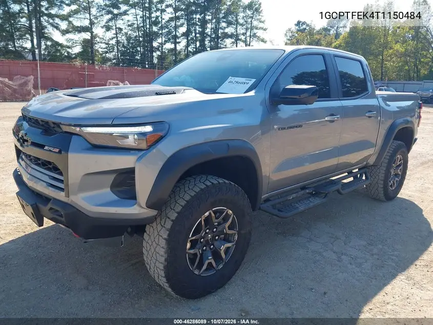 2026 CHEVROLET COLORADO VIN 1GCPTFEK4T1150484 — фото 2