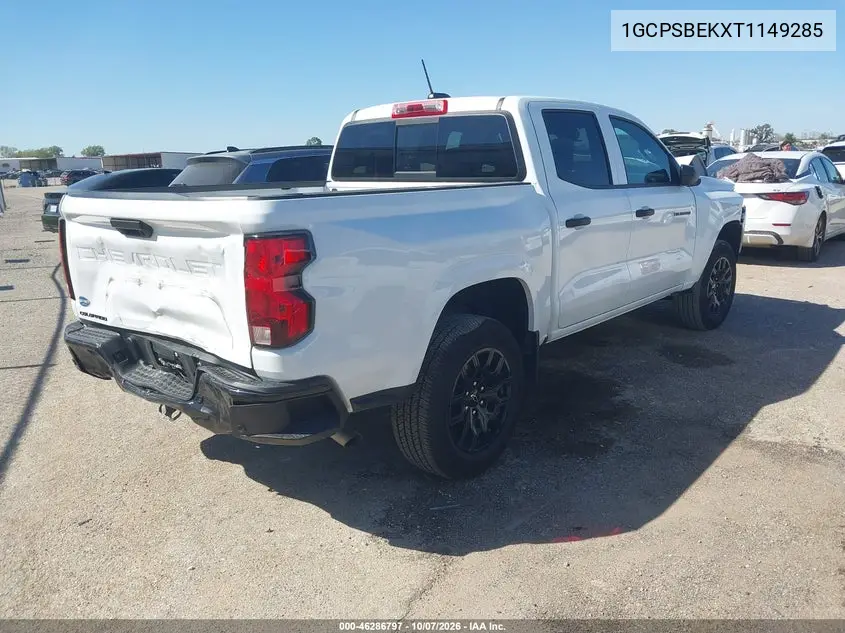 2026 CHEVROLET COLORADO VIN 1GCPSBEKXT1149285 — фото 4