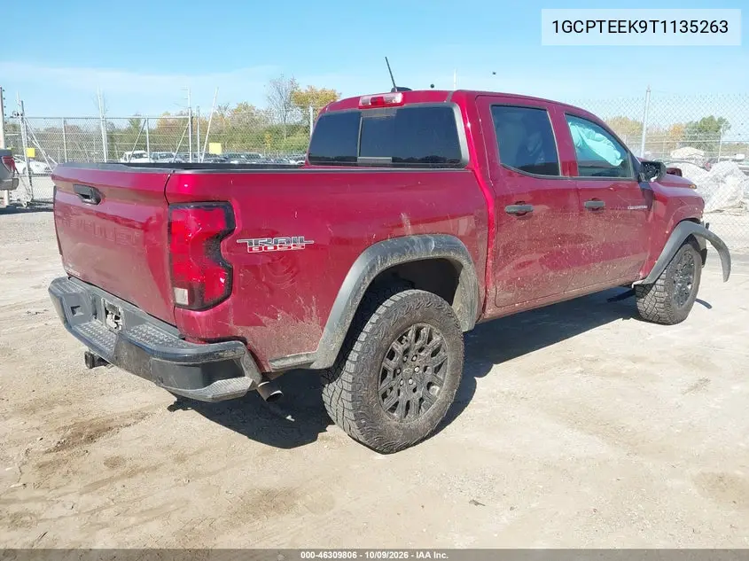2026 CHEVROLET COLORADO VIN 1GCPTEEK9T1135263 — фото 4