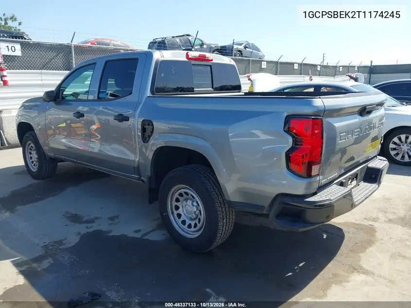 2026 CHEVROLET COLORADO VIN 1GCPSBEK2T1174245 — фото 3