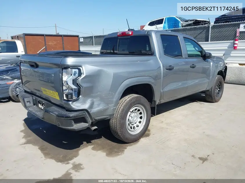 2026 CHEVROLET COLORADO VIN 1GCPSBEK2T1174245 — фото 4